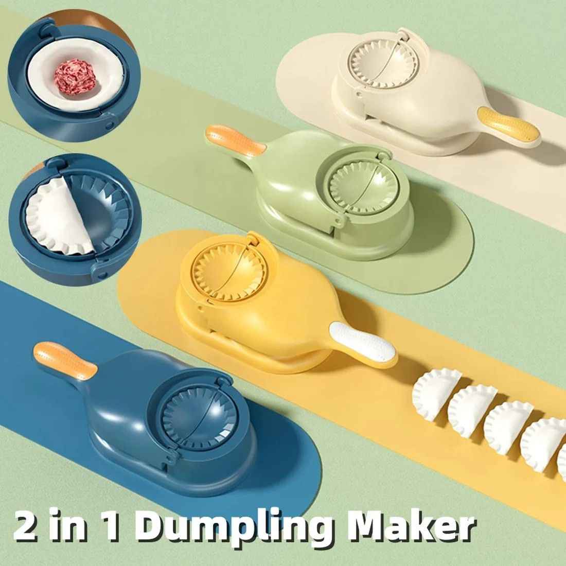 2-in-1 Dumpling Samosa Maker Easy